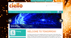 Desktop Screenshot of ciello.com